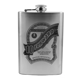 8oz 10 Forward Stainless Steel Flask