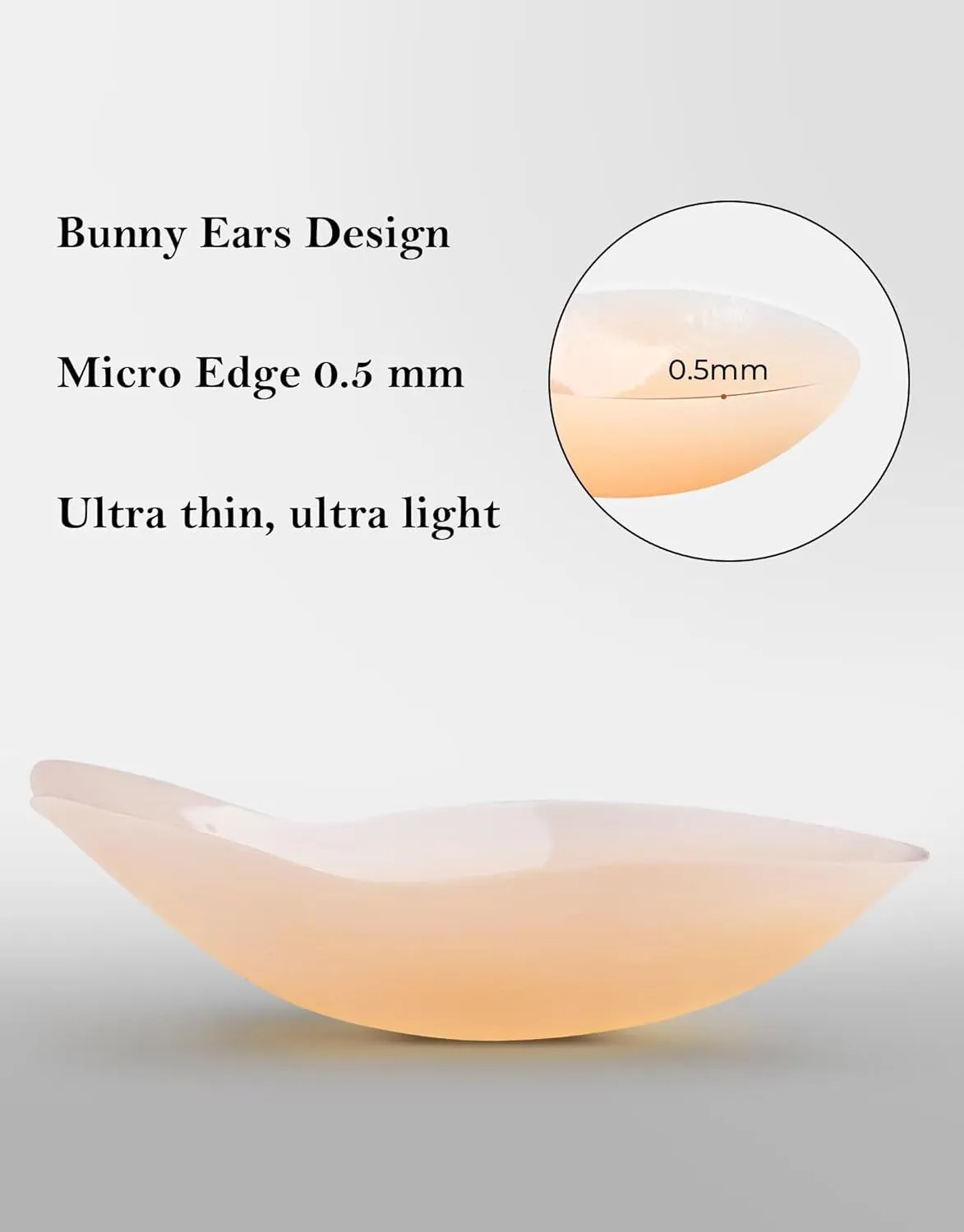 APOWUS Sticky Bra Push Up,Adhesive Bras, Nipple Covers with Lift for Backless Strapless Dress