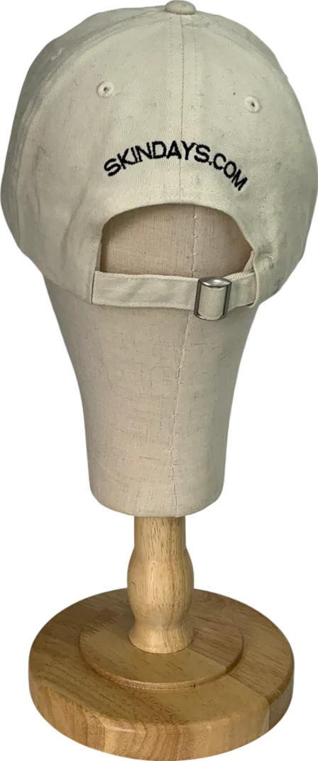 Beechfield Cream Baseball Cap One Size