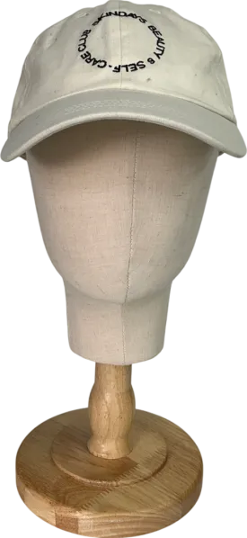 Beechfield Cream Baseball Cap One Size
