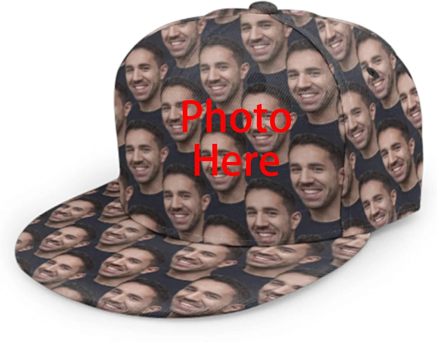 Custom Hats for Men or Women Design Your Own Photo Personalized Face All Over Print Baseball Cap