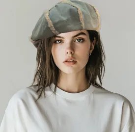 denim beret