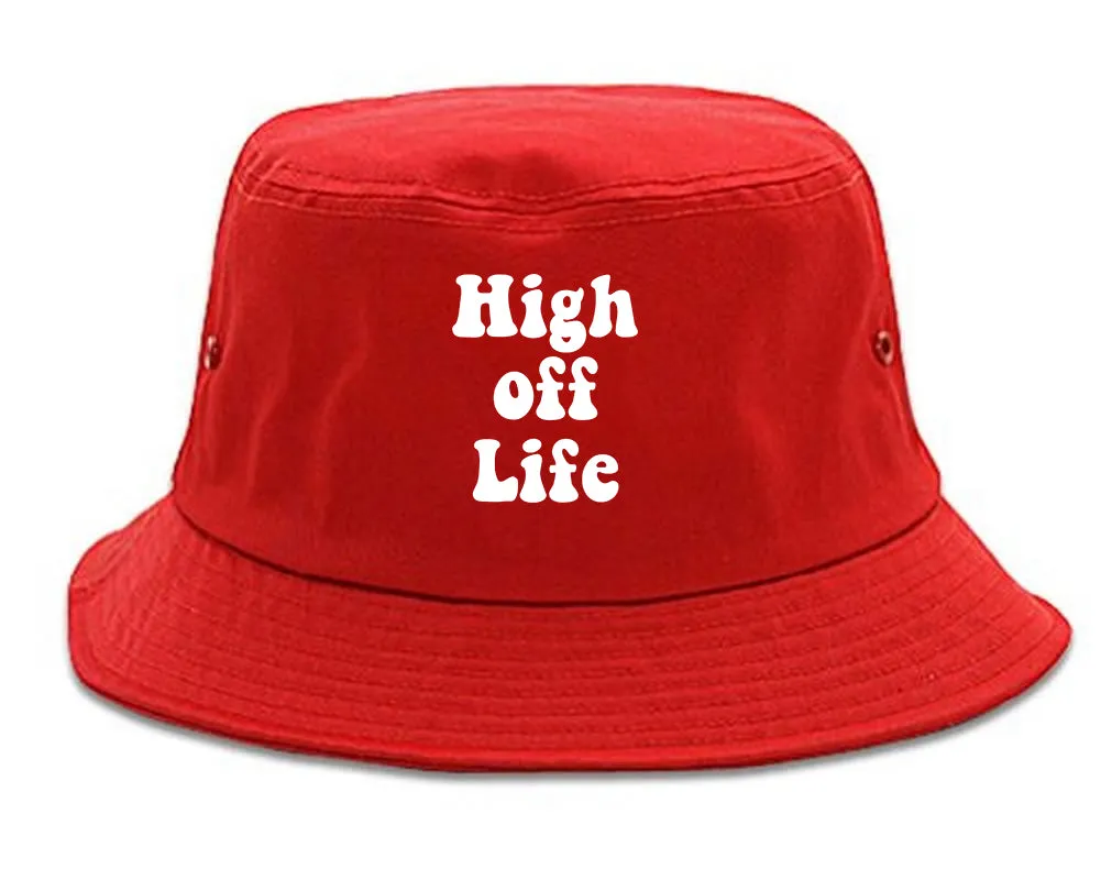 High Off Life Mens Bucket Hat