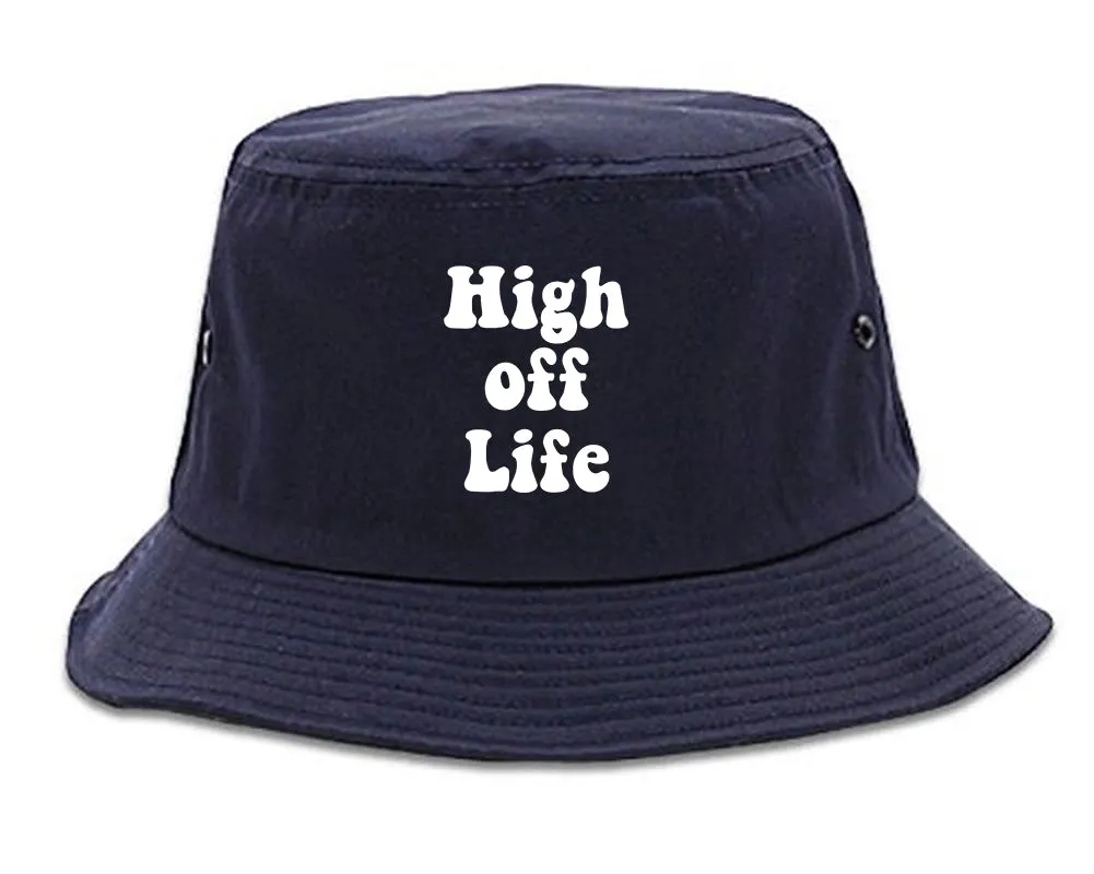 High Off Life Mens Bucket Hat