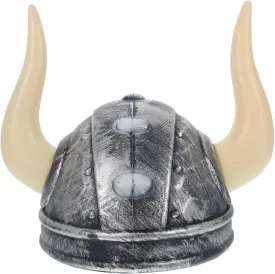 IMIKEYA Viking Helmet with Horns for and Adults - Viking Hat for Halloween Costumes - Black