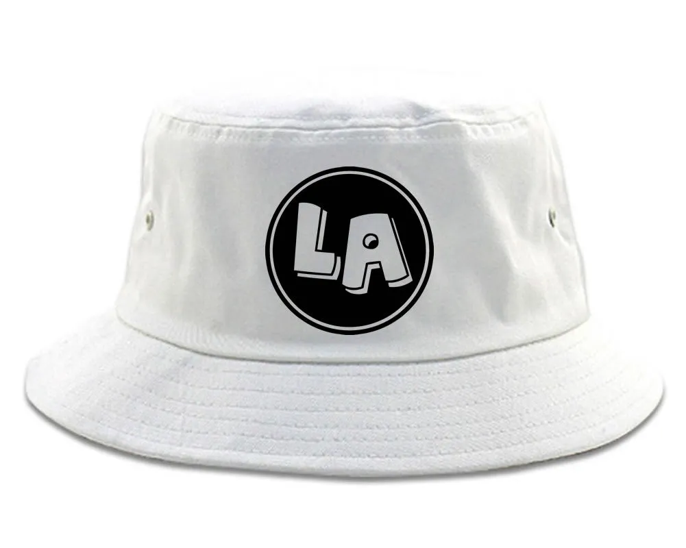 LA Circle Chest Los Angeles Bucket Hat