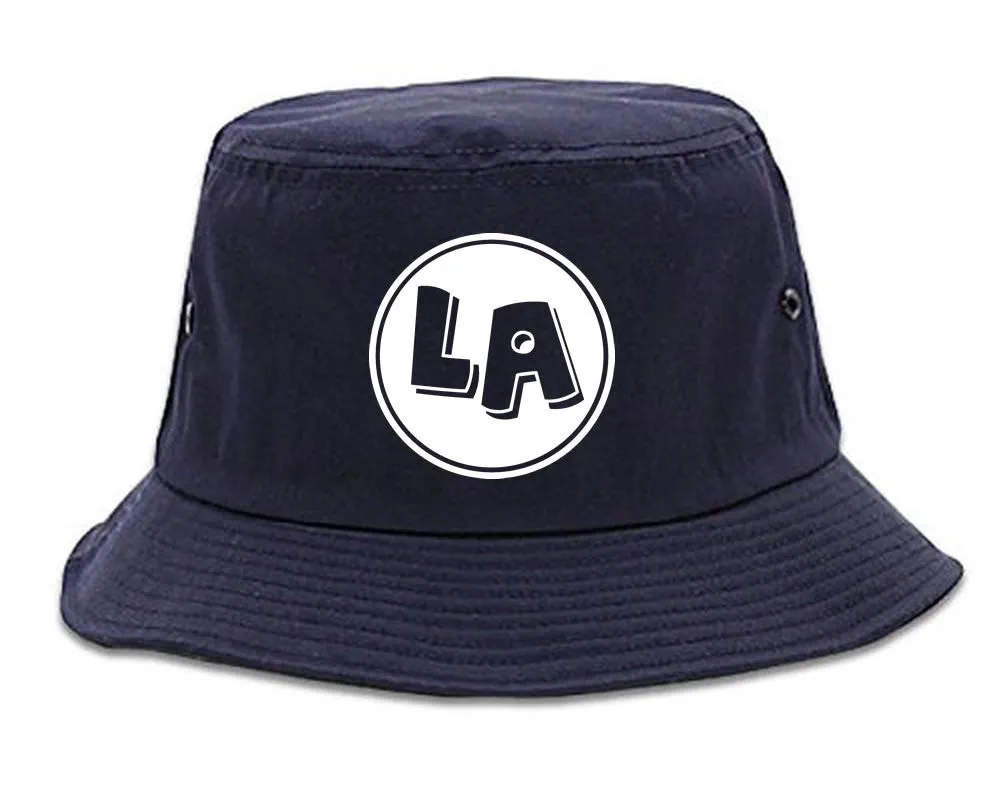 LA Circle Chest Los Angeles Bucket Hat
