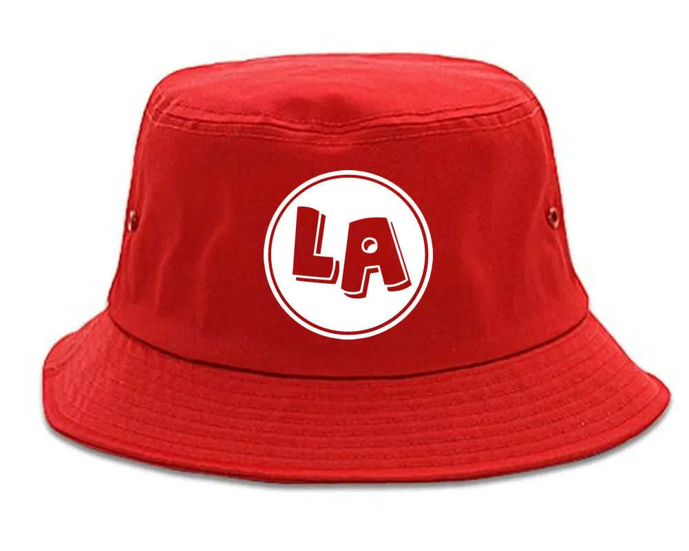 LA Circle Chest Los Angeles Bucket Hat