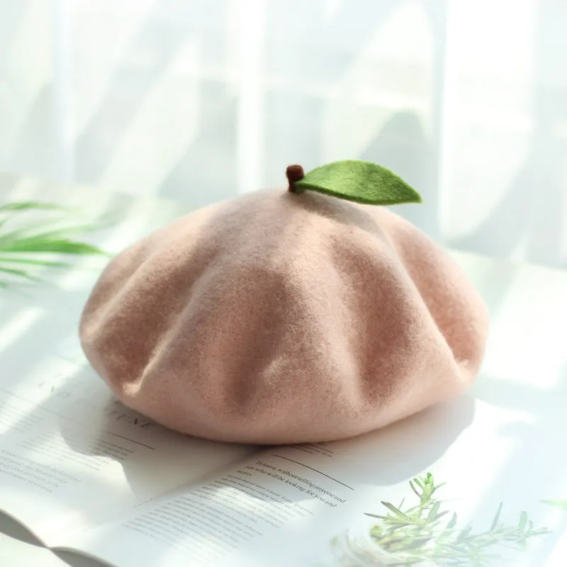 Peach Beret