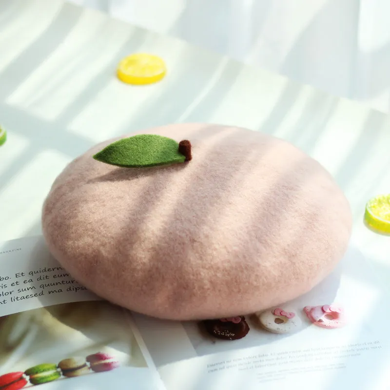 Peach Beret