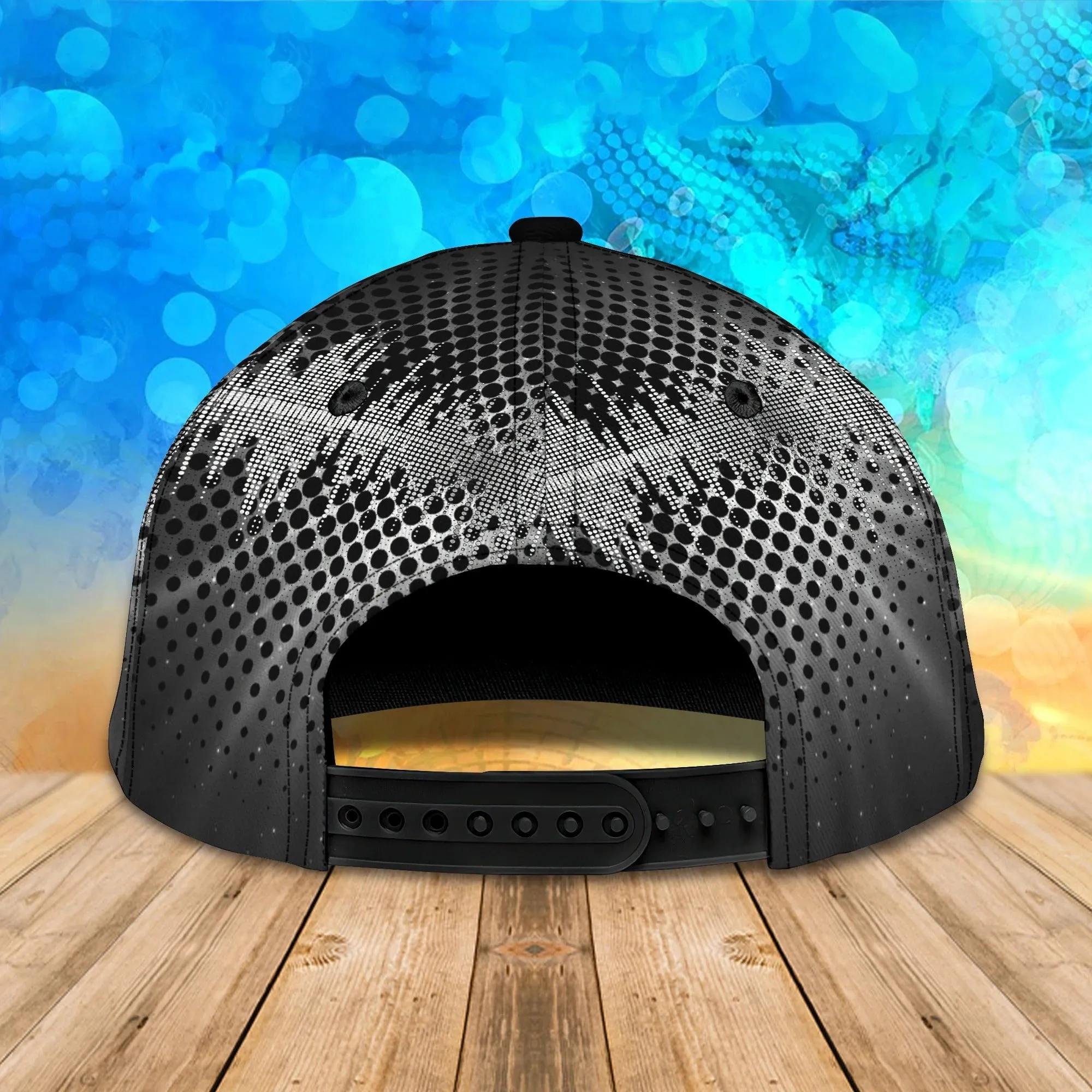 Personalized Colorful 3D Classic Cap Hat For Disc Jockey, Dj Baseball Cap Hat, Nonstop Bar Club Cap Hat For Him Her