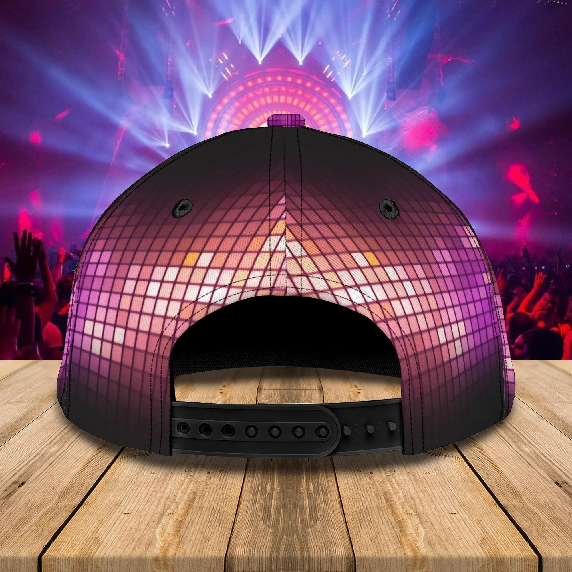Personalized Colorful 3D Classic Cap Hat For Disc Jockey, Dj Baseball Cap Hat, Nonstop Bar Club Cap Hat For Him Her