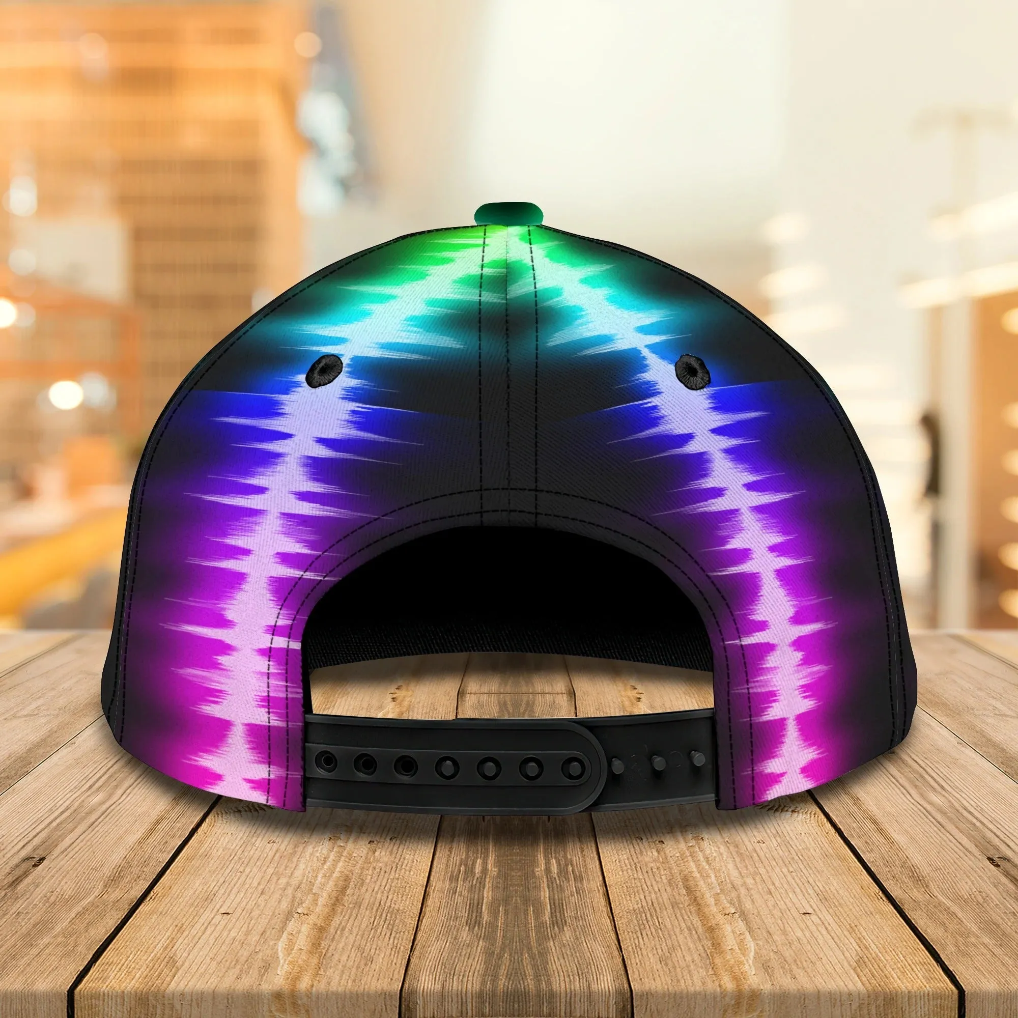 Personalized Colorful 3D Classic Cap Hat For Disc Jockey, Dj Baseball Cap Hat, Nonstop Bar Club Cap Hat For Him Her