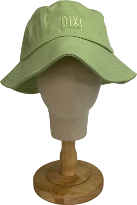 Pixi Green Essential Bucket Hat One Size