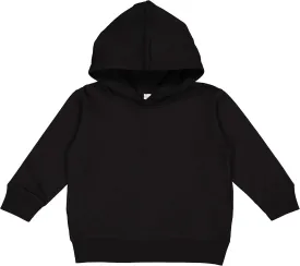 RABBIT SKINS Toddler Fleece Long Sleeve Hooded Pullover Sweatshirt with Side Seam Pockets