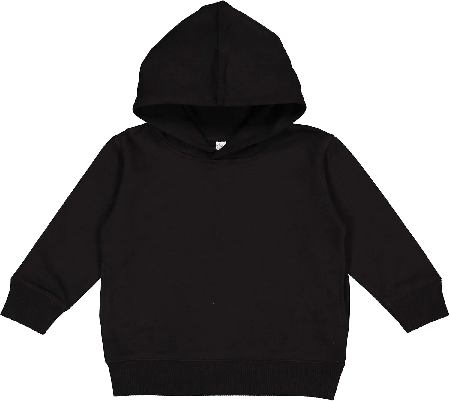 RABBIT SKINS Toddler Fleece Long Sleeve Hooded Pullover Sweatshirt with Side Seam Pockets