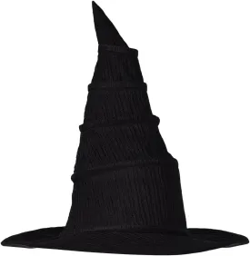 Women Witch Hat Adult Halloween Wizard Cosplay Black Hat Witch Cap Costume Accessories