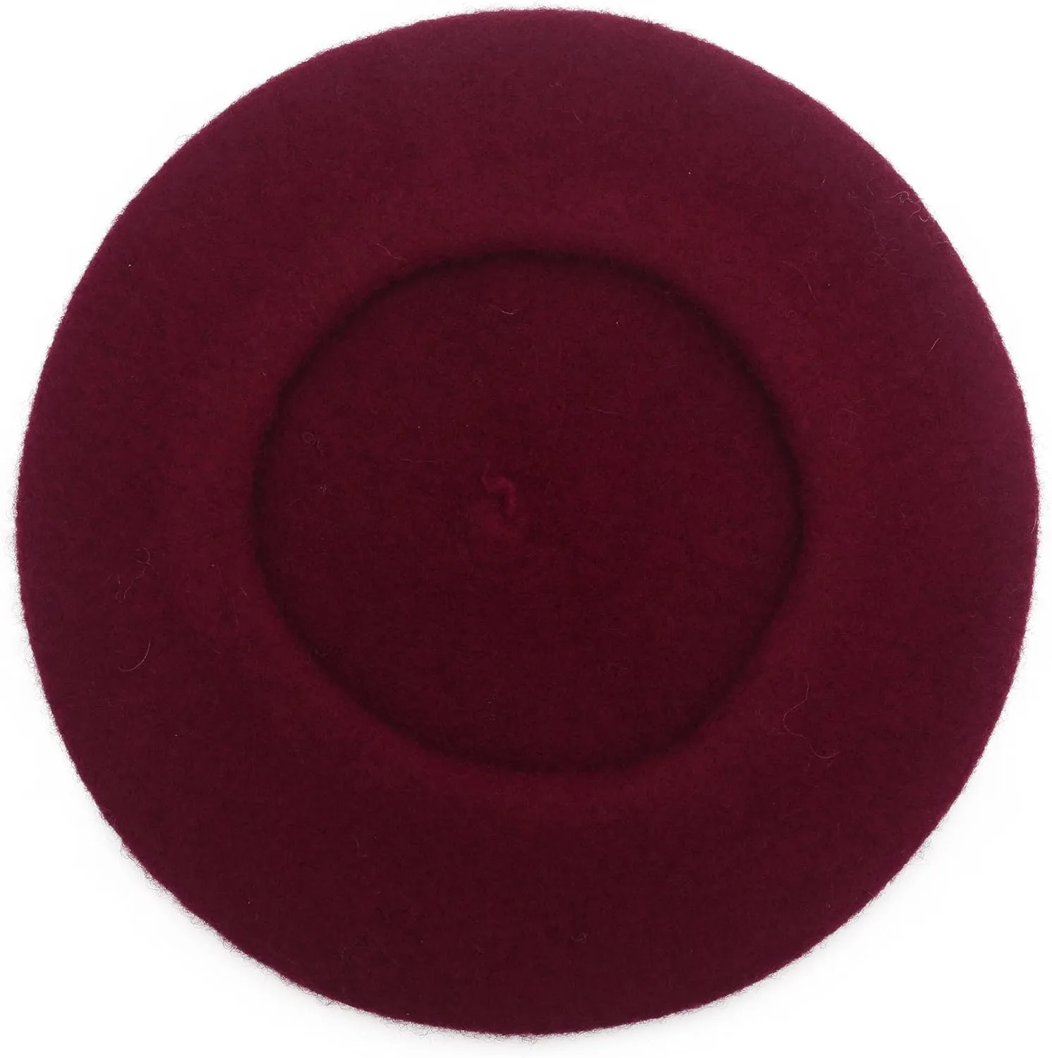 ZLYC Wool Kids Beret Hat Girls Solid Color Artist French Beret Cap