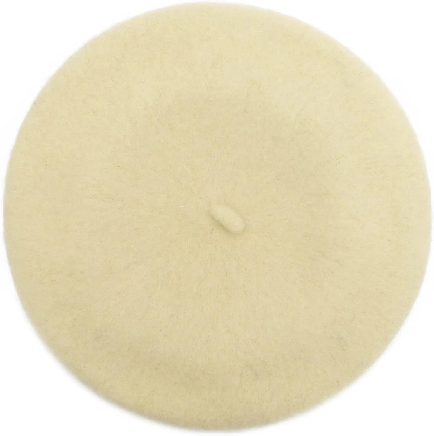 ZLYC Wool Kids Beret Hat Girls Solid Color Artist French Beret Cap