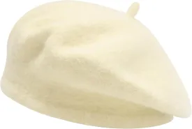 ZLYC Wool Kids Beret Hat Girls Solid Color Artist French Beret Cap